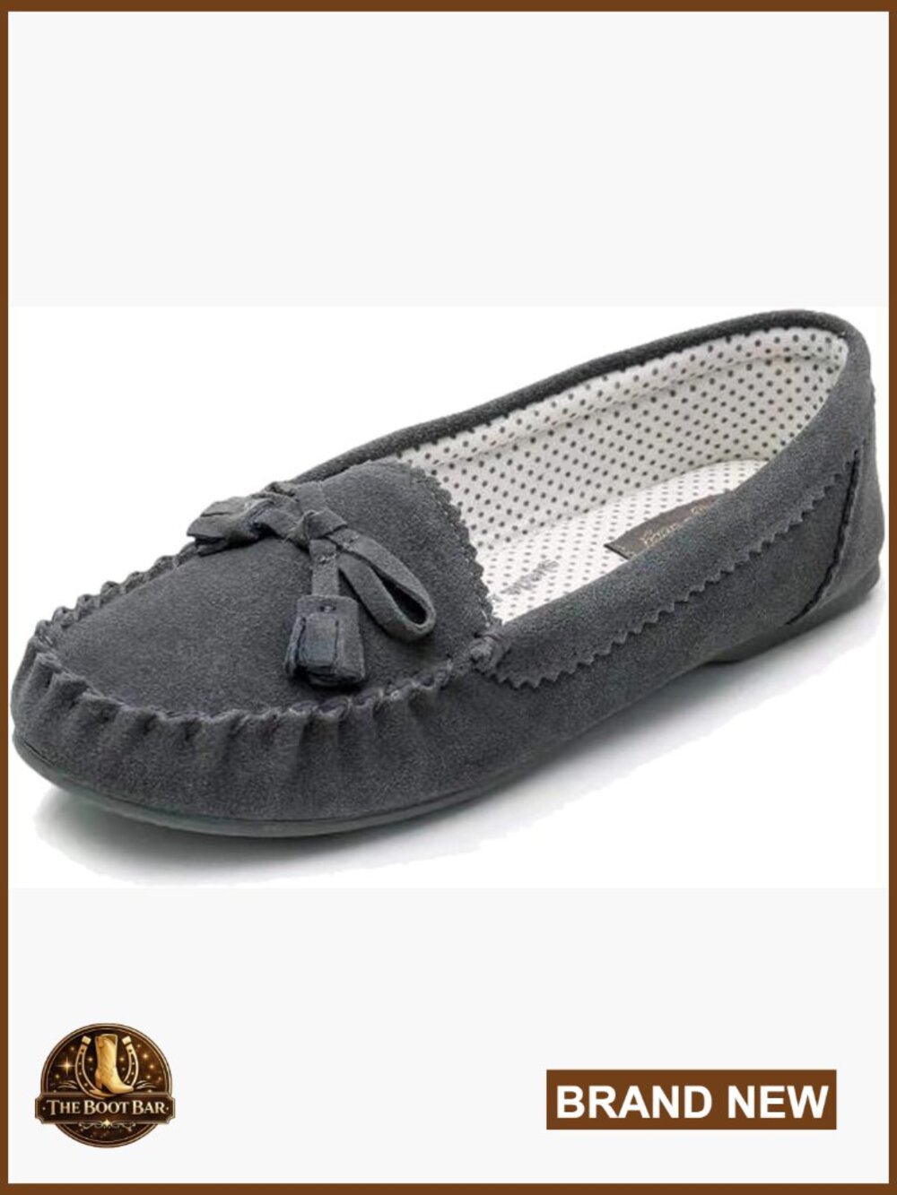 Women's Soft Faux Fur Mocc with Anti-Slip Sole